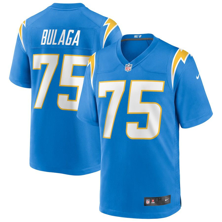 Men Los Angeles Chargers #75 Bryan Bulaga Nike Powder Blue Game NFL Jersey->los angeles chargers->NFL Jersey
